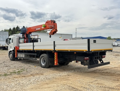 JAC N180 (МРМ 20т) КМУ SHIMEI KTS-SK8E5 (8т) БОРТ 8,2×2,55×0,6